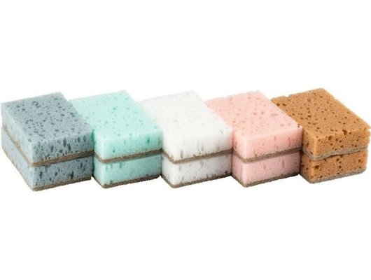 Средства по уходу за кухней РЫЖИЙ КОТ 310577 Губка для посуды 10шт.